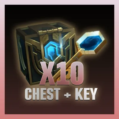 10 Hextech Chest + Key 1950 RP