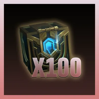 100 Hextech Chest 125 RP